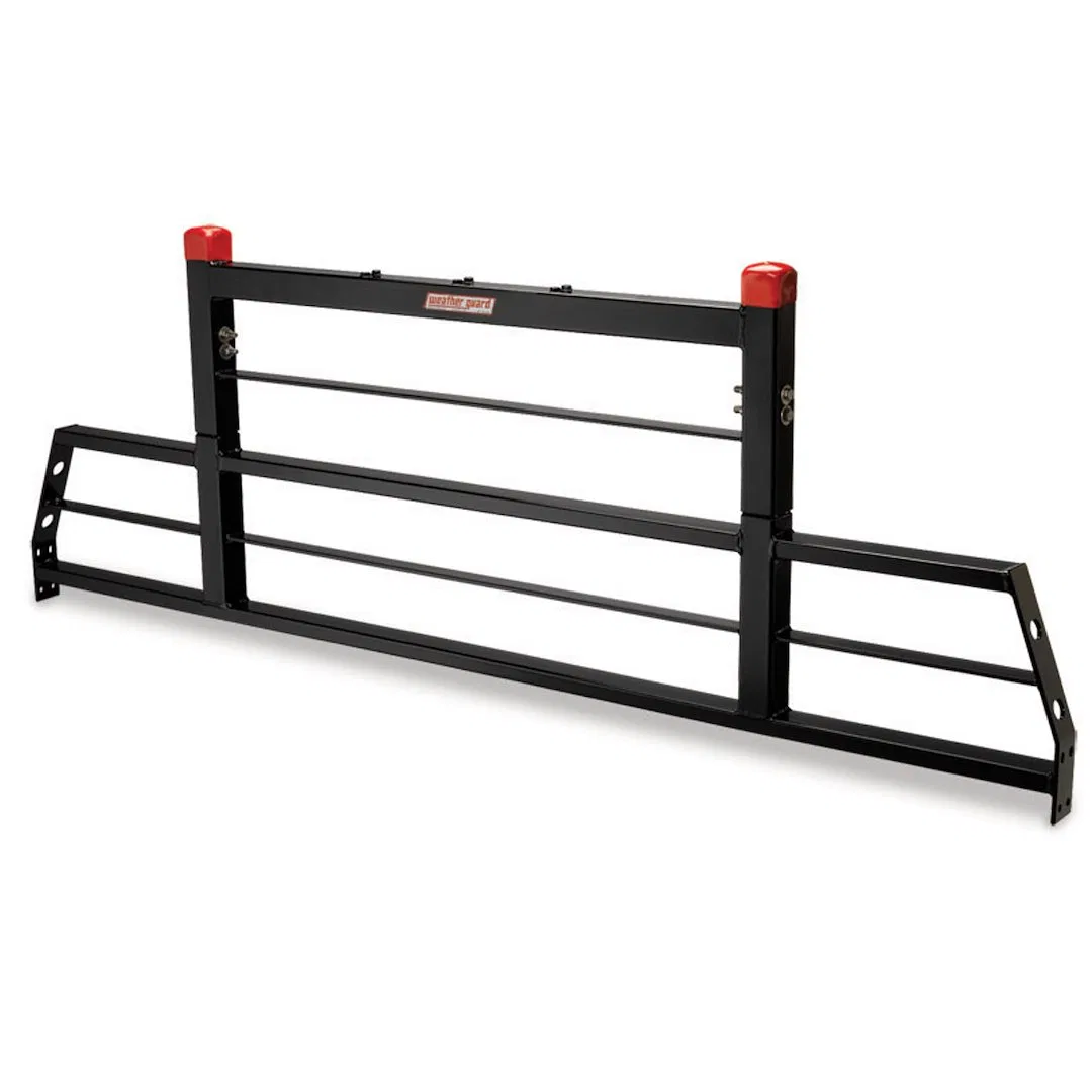 1908 – WEATHERGUARD Headache Rack, Black Steel Requires Headache Rack Mounting Kit Depending On Application Only If L...